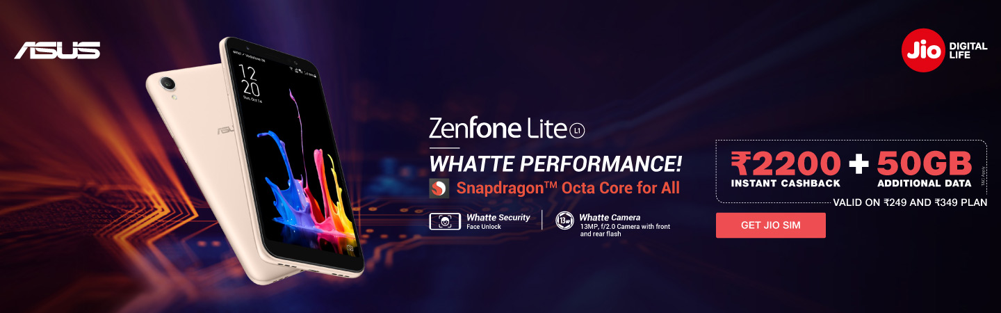 Asus ZenFone Lite L1 Offer