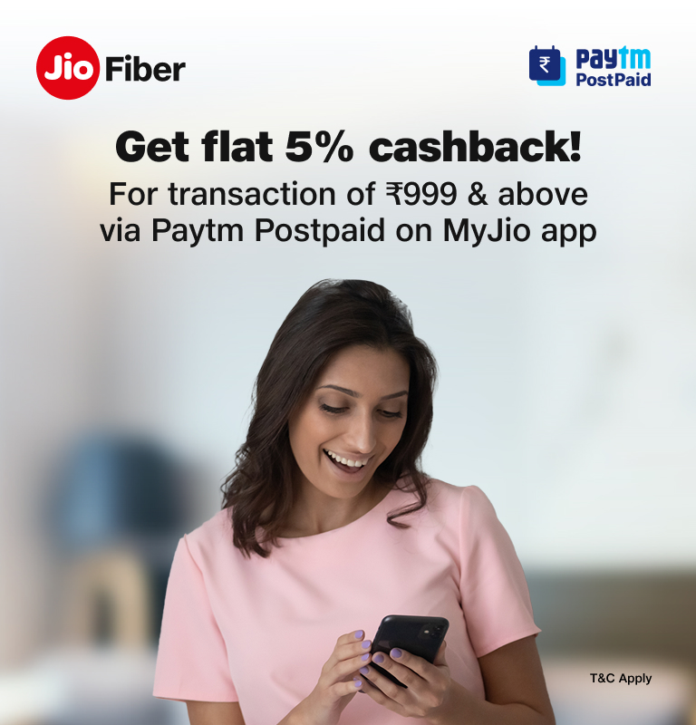 jio fiber recharge paytm