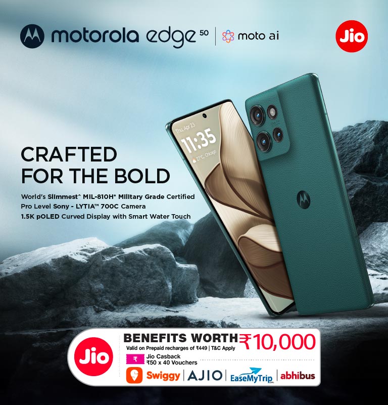 Jio Moto Edge 50 Offer