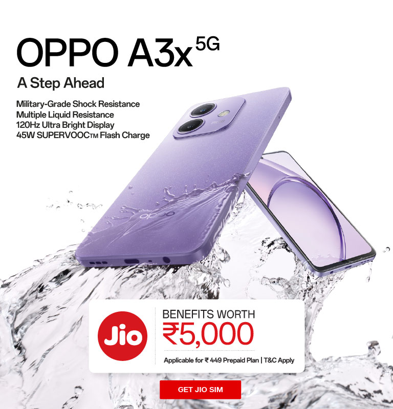 Jio OPPO A3x Offer